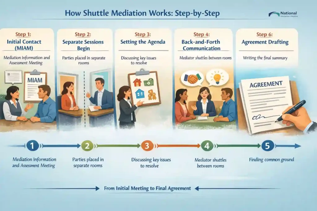 How Shuttle Mediation Works: Step-by-Step Hampshire