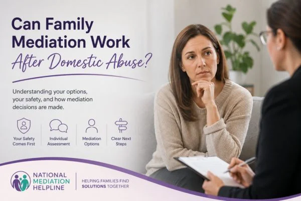 Can Family Mediation Hampshire Work After Domestic Abuse?